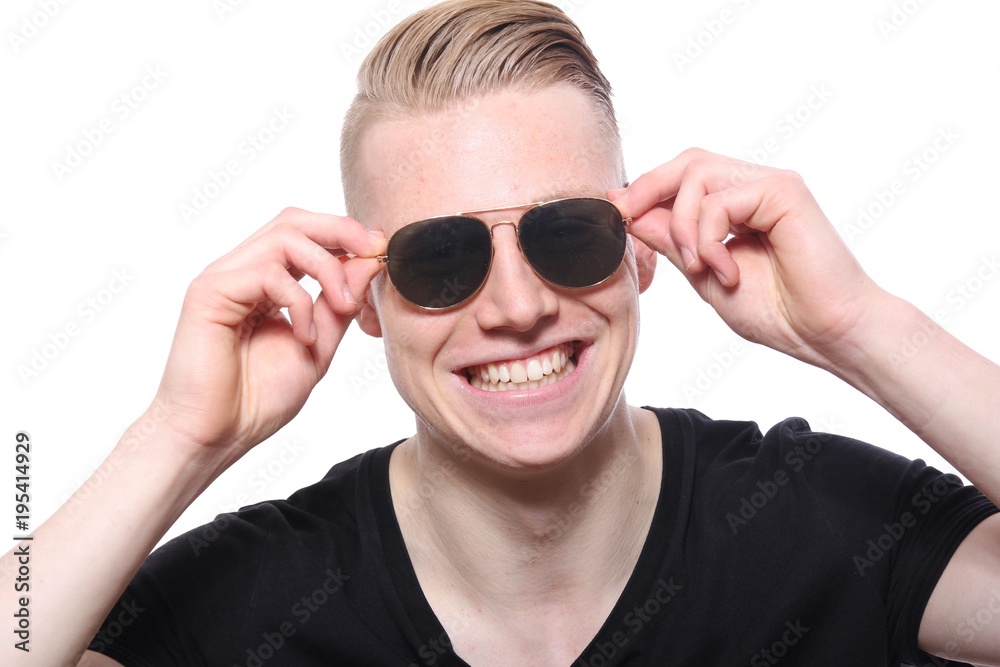 Caucasian man Caucasian man