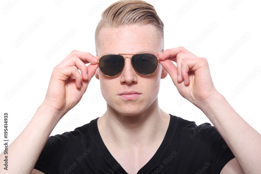 Caucasian man Caucasian man