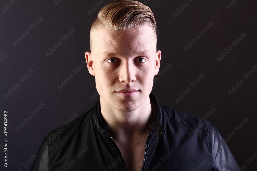 Caucasian man Caucasian man