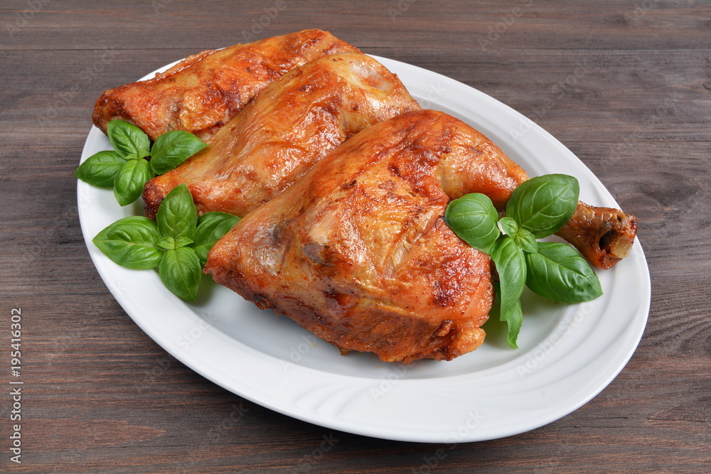 udka z kurczaka pieczone