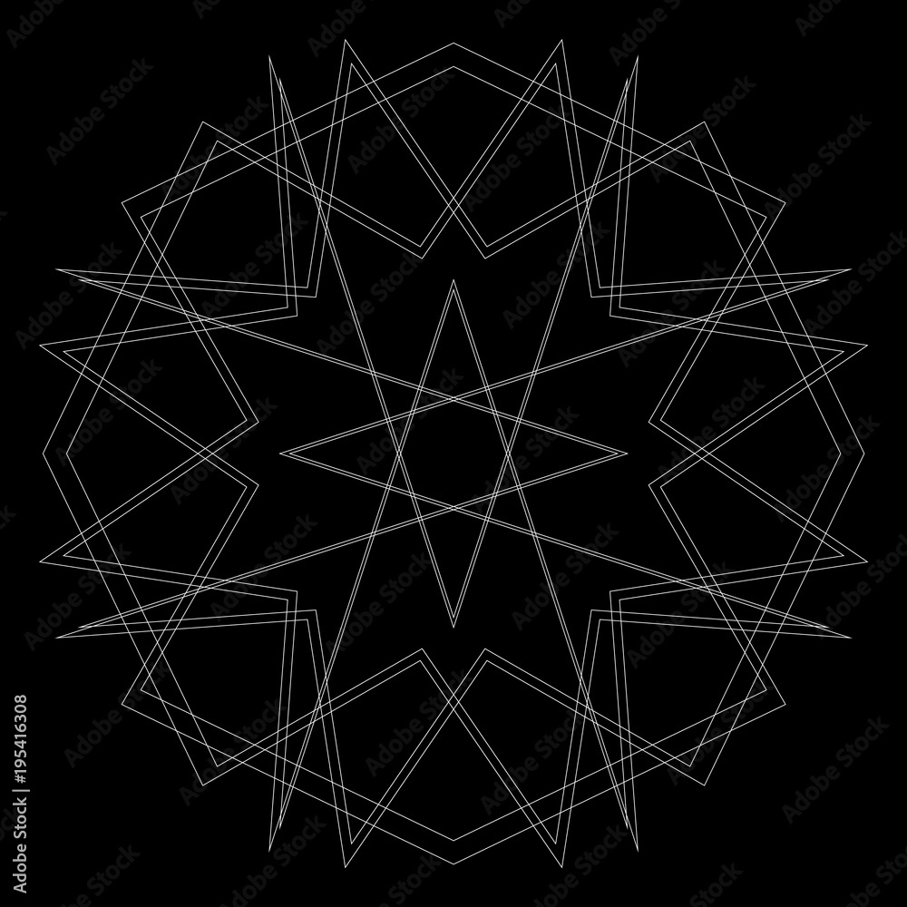 Holiday patterns of stars of snowflakes and flowers for gifts Holiday patterns of stars of snowflakes and flowers for gifts
