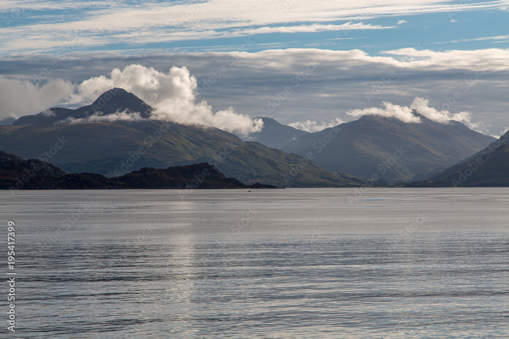 View From the Ferry from the Harbor of Mallaig to the Isle of Skye, Scotland