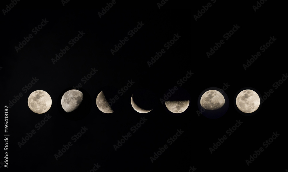 Fototapeta premium The growing moon