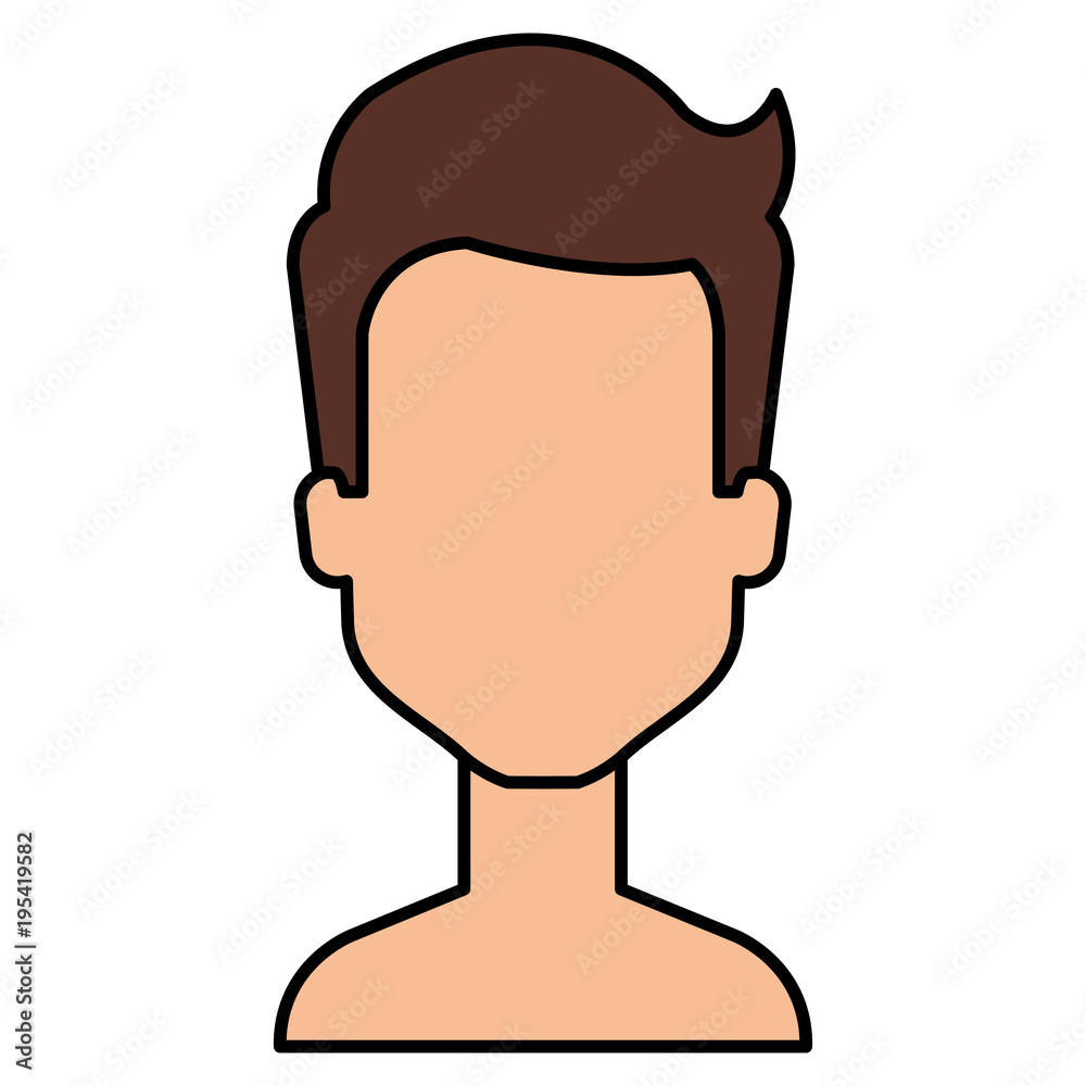 young man shirtless avatar character young man shirtless avatar character
