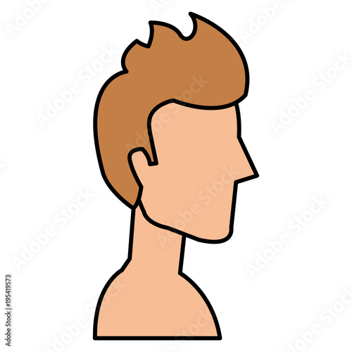 young man shirtless avatar character