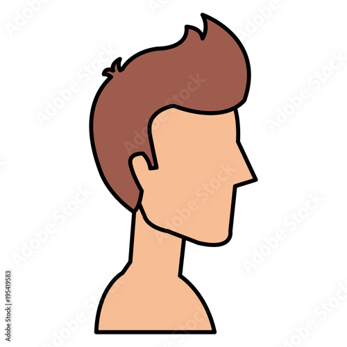 young man shirtless avatar character