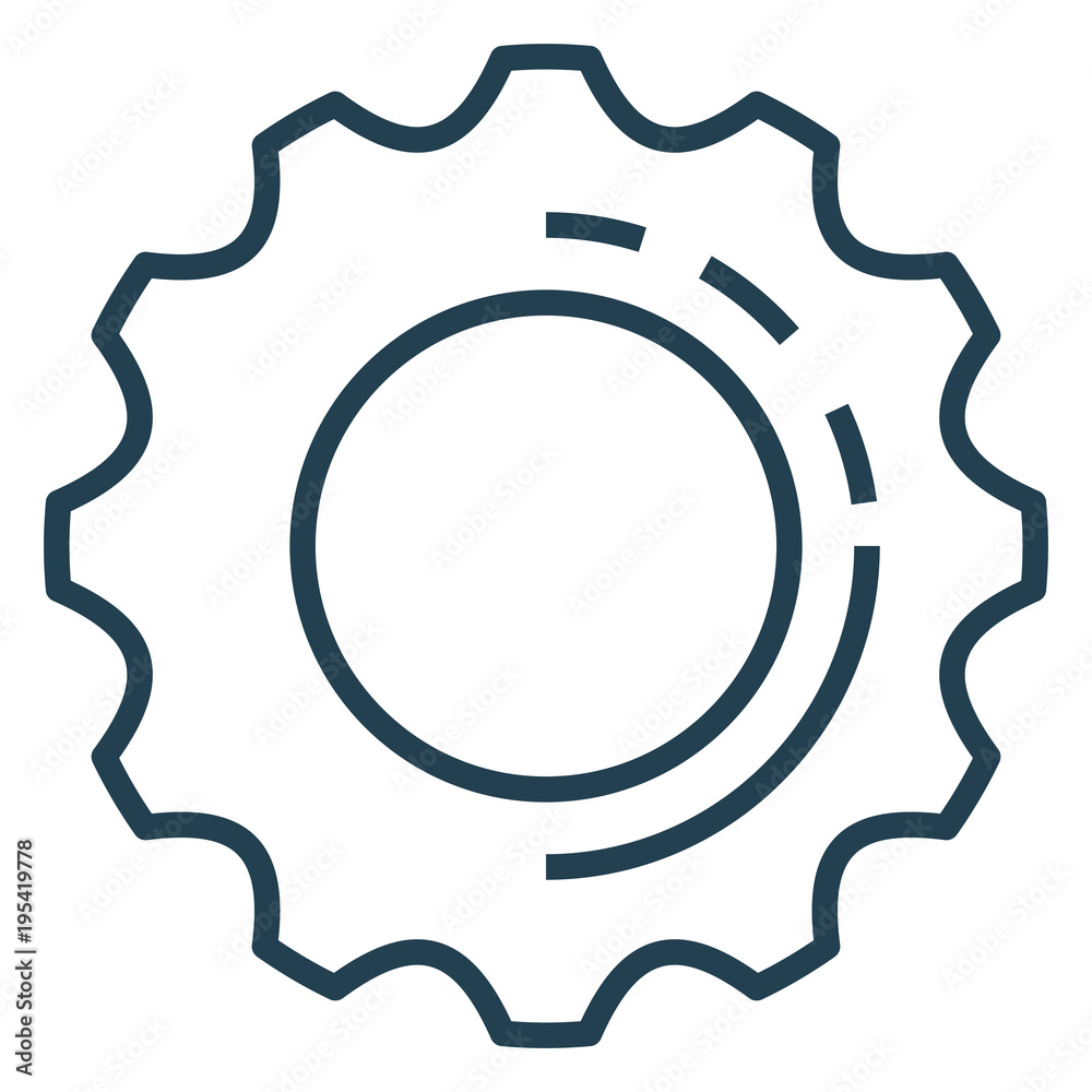 gears machinery isolated icon gears machinery isolated icon