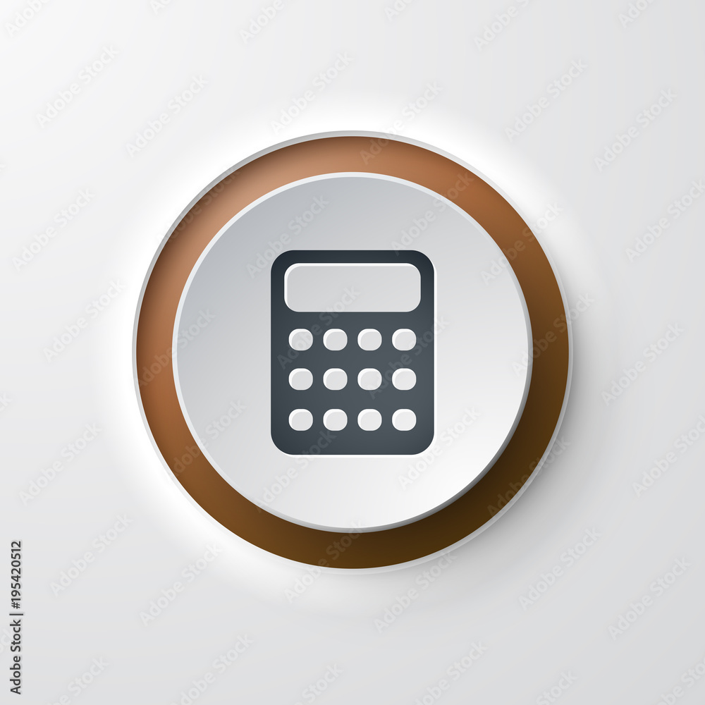 icône bouton Calculatrice icône bouton Calculatrice