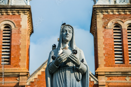 Notre-Dame Cathedral Basilica of Saigon, officially Cathedral Basilica of Our Lady of The Immaculate Conception is a cathedral located in the downtown of Ho Chi Minh City, Vietnam