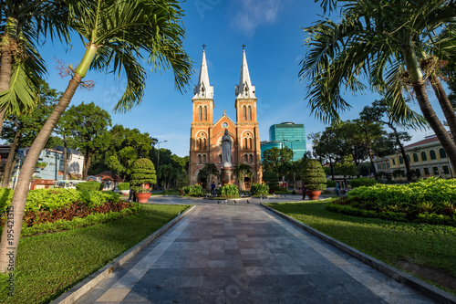 Notre-Dame Cathedral Basilica of Saigon, officially Cathedral Basilica of Our Lady of The Immaculate Conception is a cathedral located in the downtown of Ho Chi Minh City, Vietnam