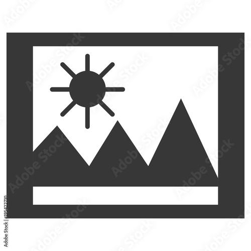 picture file isolated icon