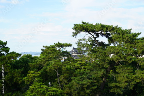 高松城 日本 香川県高松市 風景