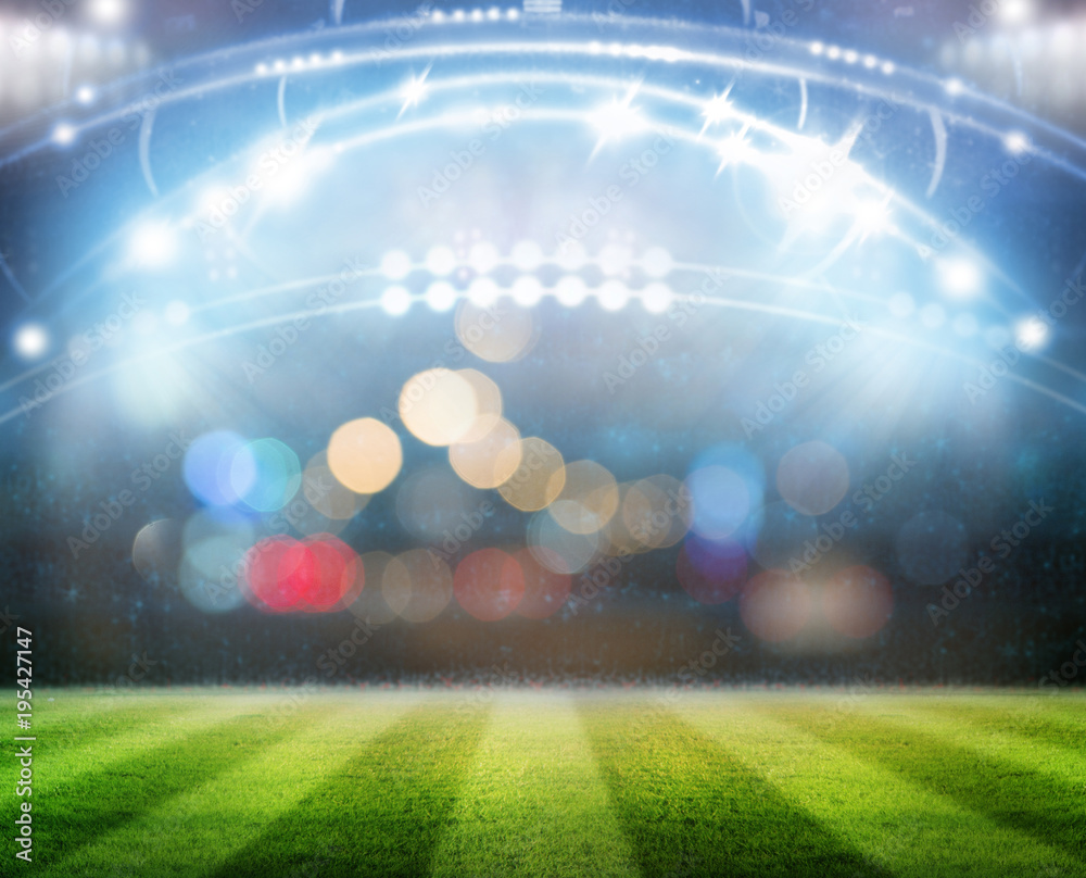 lights at night and stadium 3d render, lights at night and stadium 3d render,