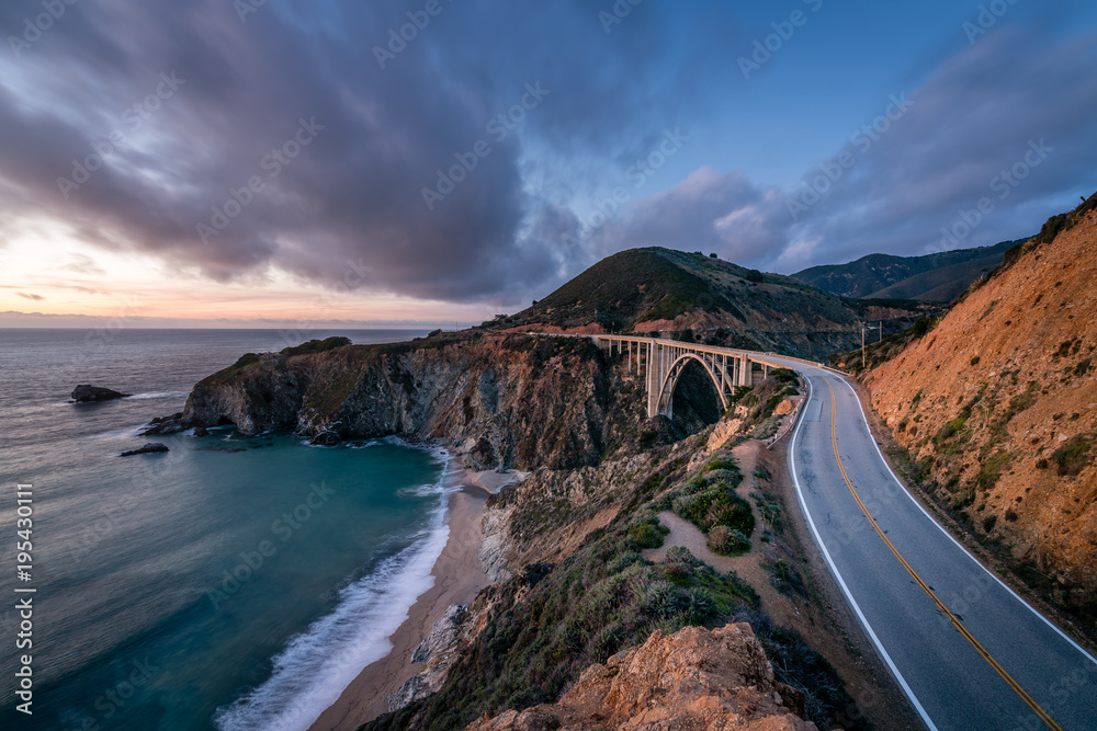 Pacific Coast Highway at Dusk