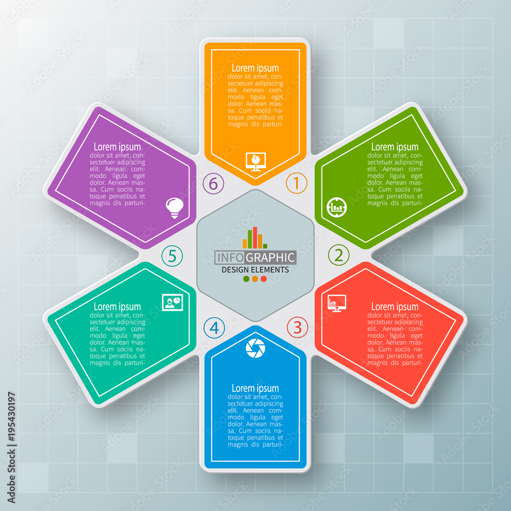 Abstract 3D Paper Infographics Abstract 3D Paper Infographics