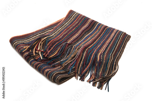 male scarf isolated