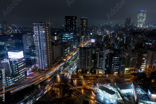 Night view of Tokyo