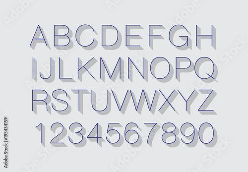 voluminous stylish fashionable English font