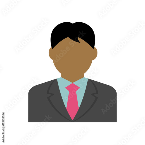 business man avatar illustration