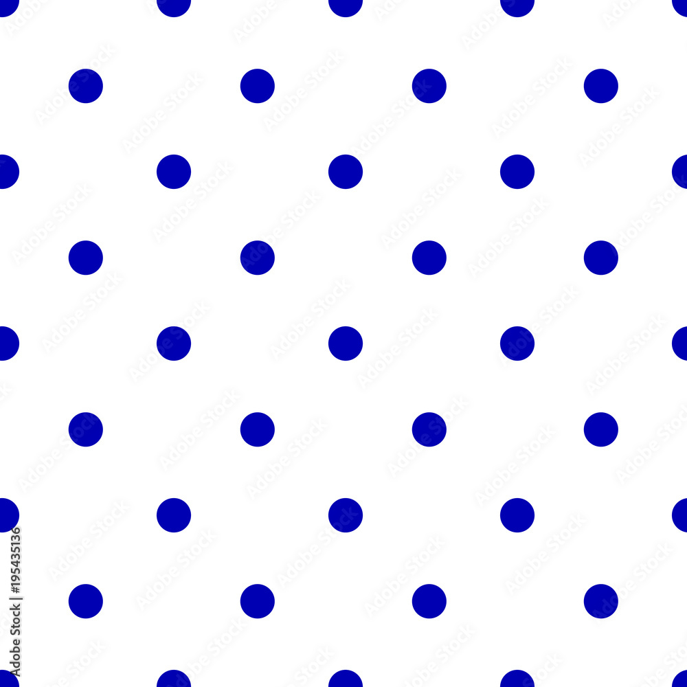 Polka dot seamless pattern