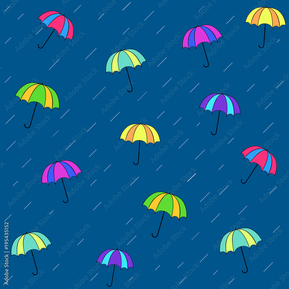 Rain date seamless pattern Rain date seamless pattern