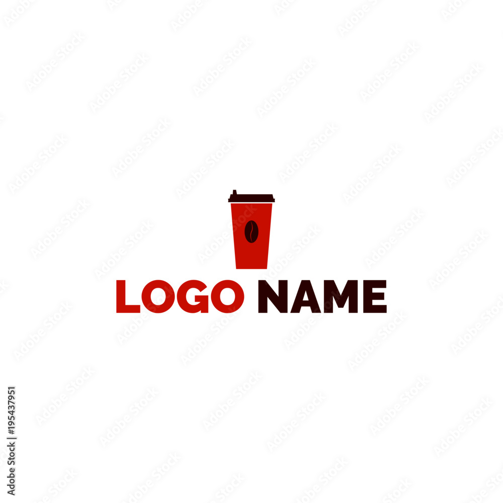 Logo coffee Cup, logo suitable for coffee shop , shops for selling coffee and more Logo coffee Cup, logo suitable for coffee shop , shops for selling coffee and more