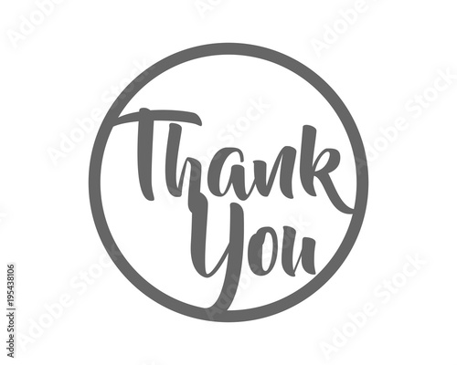 thank you typography typographic creative writing text image icon 3