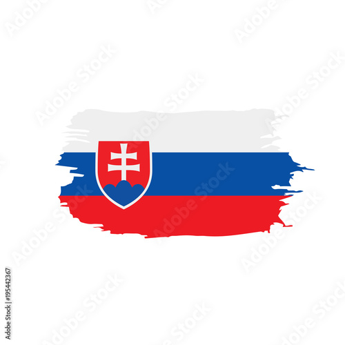 Slovakia flag, vector illustration Free Download Slovakia flag, vector illustration - GFXLoad