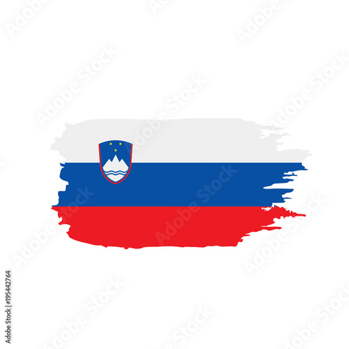 Slovenia flag, vector illustration Free Download Slovenia flag, vector illustration - GFXLoad