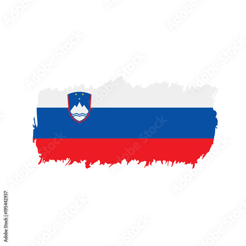 Slovenia flag, vector illustration Free Download Slovenia flag, vector illustration - GFXLoad