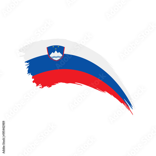 Free Download Slovenia flag, vector illustration - GFXLoad