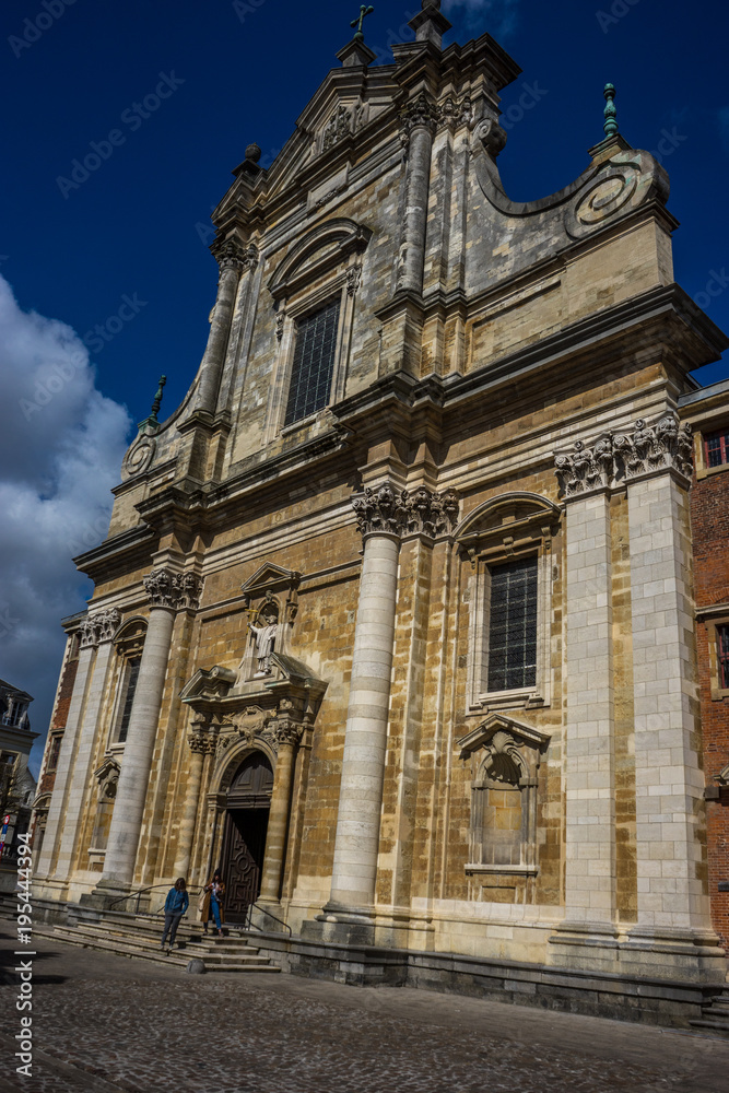 The St. Walburga Church at Brugge, Belgium, Europe