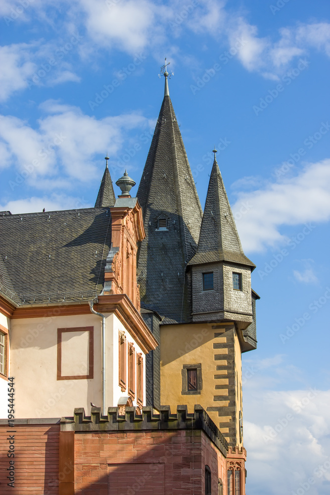 Obraz premium Old traditional buildings in Frankfurt, Germany