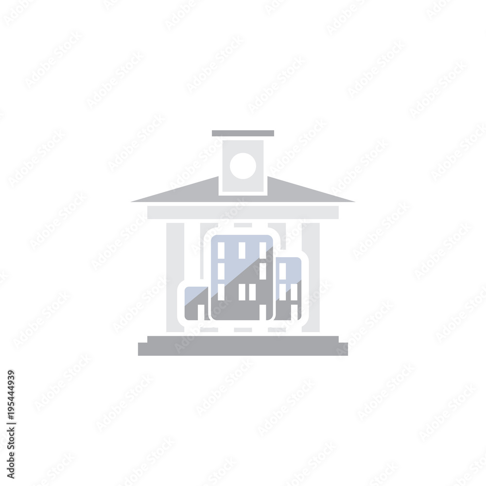 Building Law Firm Logo Icon Design Building Law Firm Logo Icon Design