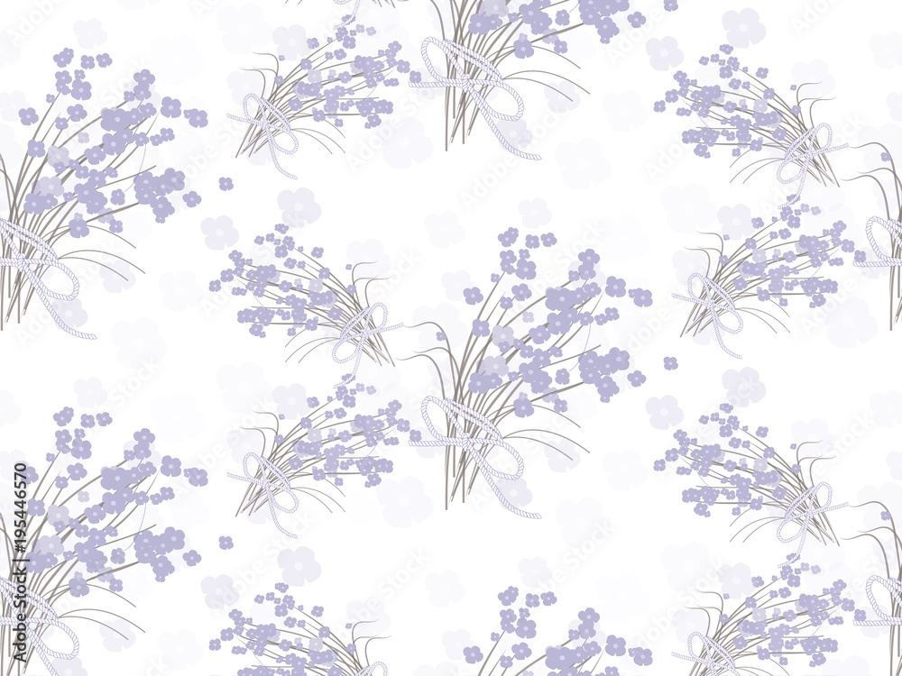 vector floral spring pattern..