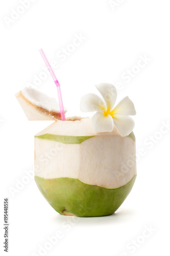 fresh coconut water photo