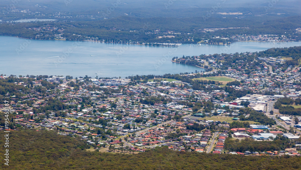 Warners Bay - Newcastle Australia. An outer suburb of Newcastle located on Lake Macquarie.