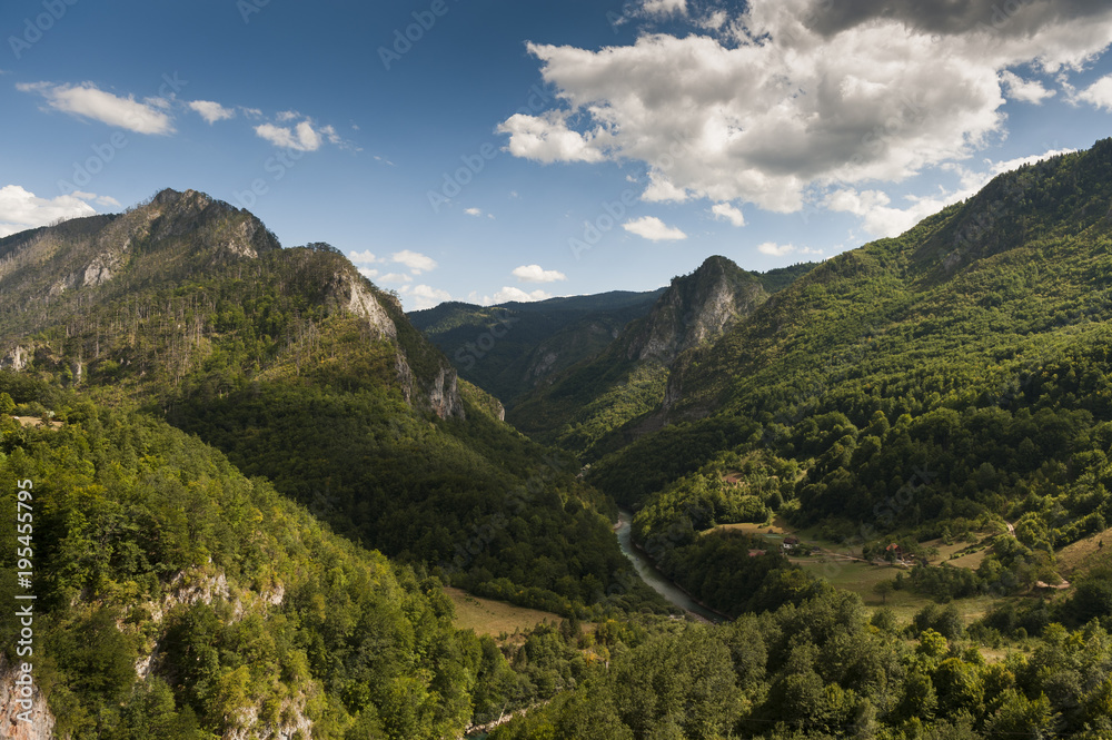 Fototapeta premium Tara Gorge landscape
