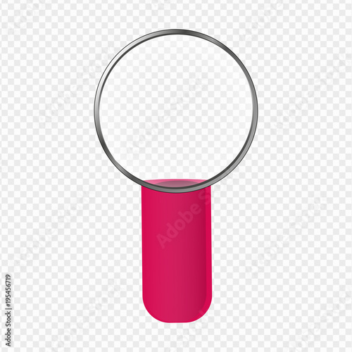 Lupe transparent vektor