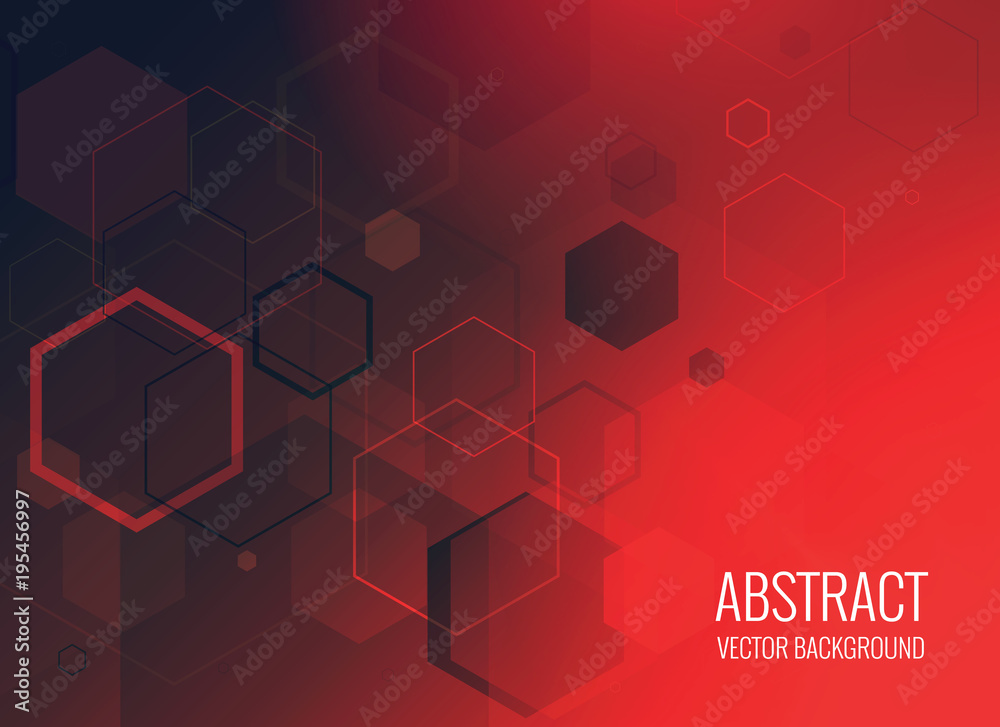 abstract hexagonal background