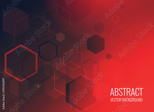 abstract hexagonal background