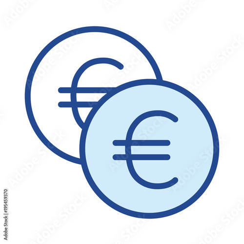 Geldmünzen Vector Icon