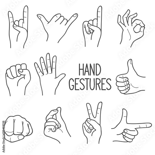 Human hand Gesture