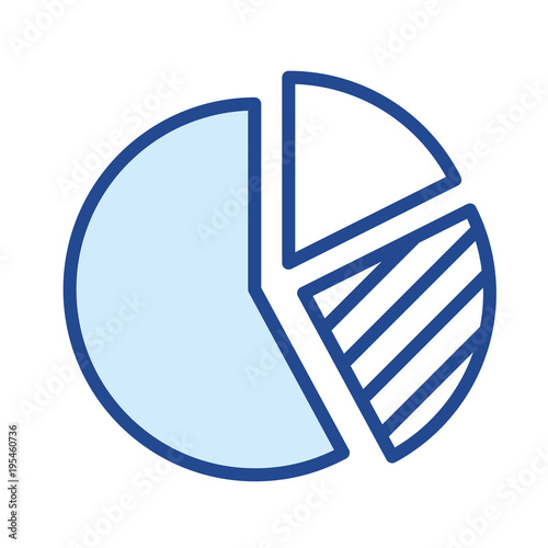 Tortendiagramm Vector Icon