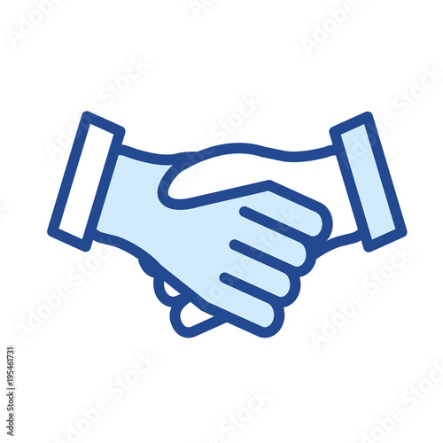 Handschlag Vector Icon