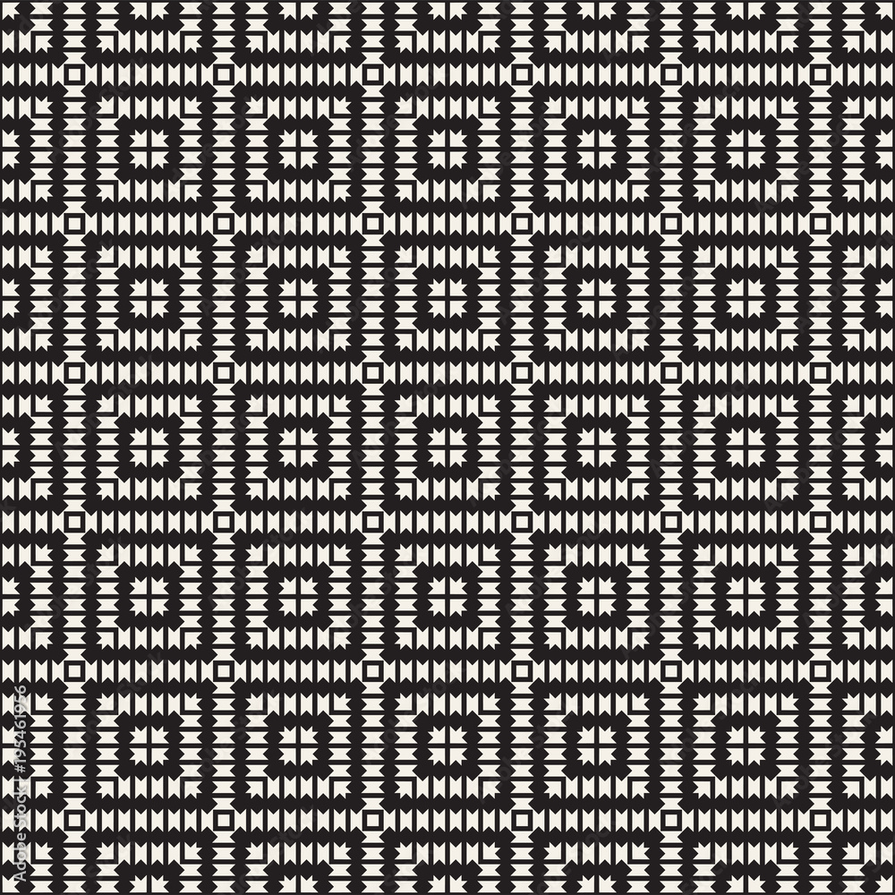 Seamless surface geometric design. Repeating tiles ornament background. Vector shapes pattern Seamless surface geometric design. Repeating tiles ornament background. Vector shapes pattern