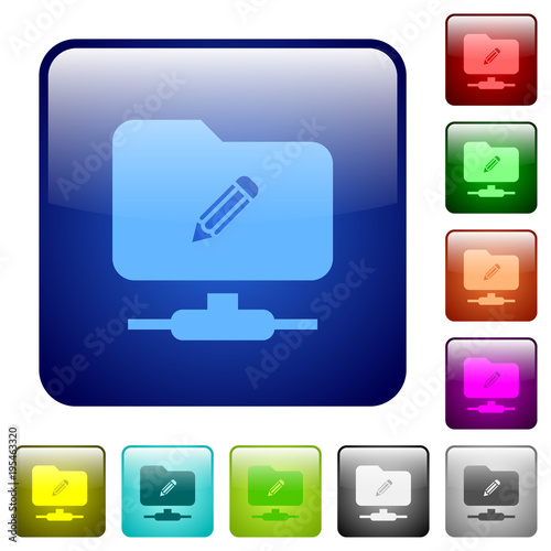 FTP edit color square buttons