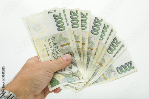 czech banknotes crowns