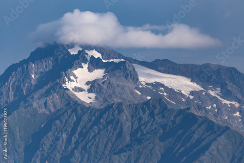 cloud over the mountain