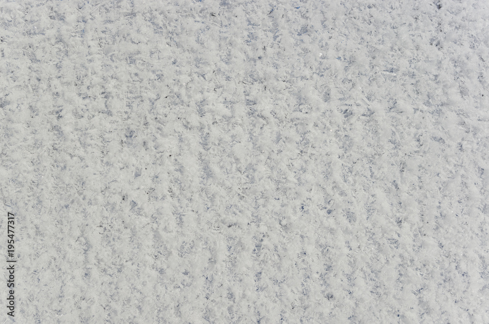 Obraz premium Background surface covered with snow